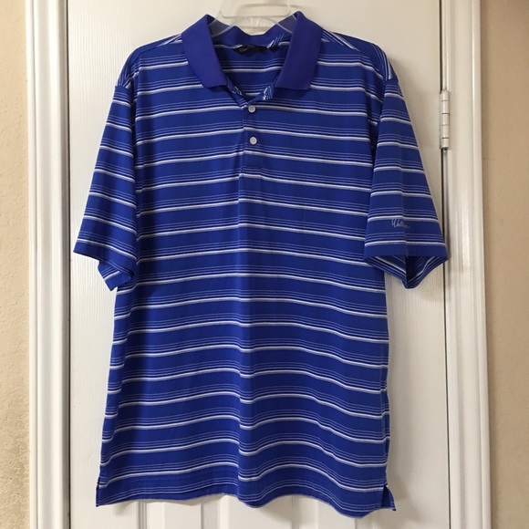 Walter Hagen Essentials Other - 🛍3/$20 Walter Hagen Blue & White Striped Shirt